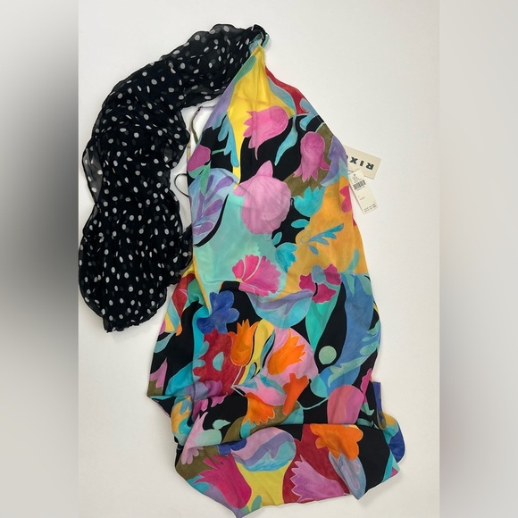 NWT w/ flaw RIXO Hayley Silk Slip Dress - Picture 6 of 11